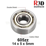 Up Ball Bearing 605Zz 605 Zz Miniature 5X14X5Mm