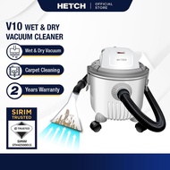 HETCH V10 3 in 1 Wet & Dry Vacuum Cleaner with Blower | Deep Cleaning Fabric & Carpet Spot Cleaner |