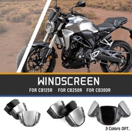 Windscreen Fly Screen Windshield For HONDA CB125R CB250R CB300R 2018 2019 2020 CB 125 250 300 R CB12