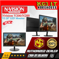 Nvision 20" inch PC Monitor 60HZ HDMI VGA N200 TN Panel 5MS Monitor