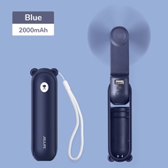 JISULIFE Mini Fan Rechargeable 4500mAh Battery Portable Handheld Hand USB Cooling Foldable Electric 