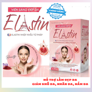 [Mua 1 Elastin tặng 1 E đỏ] VIÊN SÁNG ĐẸP DA ELASTIN sáng mịn da giảm nhăn sạm nám khô da (H/30v)