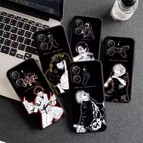 JUJUSU Anime Character Art Soft Phone Case for Xiaomi Poco X5 X6 X7 X8 Pro Max X3 F7 F8 Ultra M8 M7 