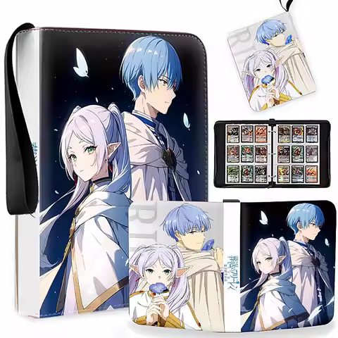 Anime Frieren: Beyond Journey's End 400pcs/900pcs Card Album Book Collection Card Zipper Game Cards 