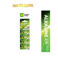 GP Battery Super Alkaline 12V 27A A27 MN27 (C5 – Card of 5) 27A GP Alarm Battery