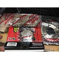 Stainless Steel Sprocket Set w-125 // w110i MSX