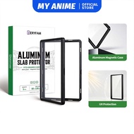 BERYFAM Graded Card Case PSA CGC Slab Protector Aluminum Frame Strong Magnet Waterproof Blueberry