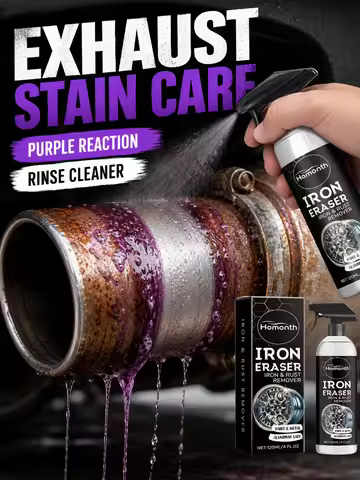 Rust Remover Lubricant Spray Anti Rust with Rust Converter for Wheels Brake Dust Remove Oxidation Ca