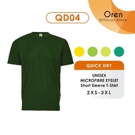 Oren Sport QD Quick Dry Plain T-Shirt QD04
