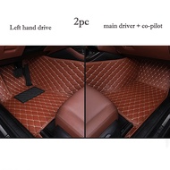 custom  front row Car floor mats for Mazda CX-5 CX-7 CX-9 MX5 ATENZA Mazda 2/3/5/6/8 All Models auto accessories car mat
