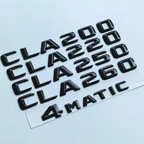 2015 3D Sharp Letters CLA180 CLA200 CLA220 CLA250 CLA260 4Matic CLA220d CLA250d Car Emblem for W117 