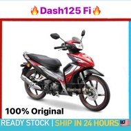 (100% Original) Honda Dash 125 Fi DASH125FI DASH125 FI FUEL INJECTION RED BLUE BLACK BODY COVER SET COMPLETE COVERSET