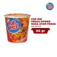 Mie Instan Pop Mie Pedas Dower Rasa Ayam Pedas /pcs