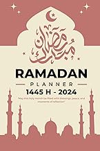Ramadan Planner 2024: 30 Days Daily Journal With Dua, spiritual reflection, Goals, Meals, To-Do List, Namaz and Quran Tracker for women, Men, Kids, Teens