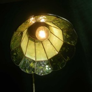 【老時光 OLD-TIME】早期日本大盞手工藝術玻璃桌燈