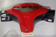 Batok belakang Rear handle cover supra x 125 helm in Merah