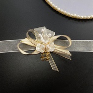 Chinese Sisters Group Bridesmaids Group Wrist Flowers High-End Exquisite Bridal Sisters Hand Flowers