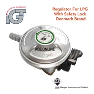 IGT Type A120 Gas Regulator for LPG W/O EFV With SAFETY LOCK (Denmark Brand)