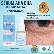 MATA Effective Permanent milia remover bpom AHA BHA Serum Leika skincare original Milia serum under 