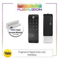 Yale YDR30GA Digital Gate Lock (FREE Yale Access Module) 2 Years Warranty + Standard Installation