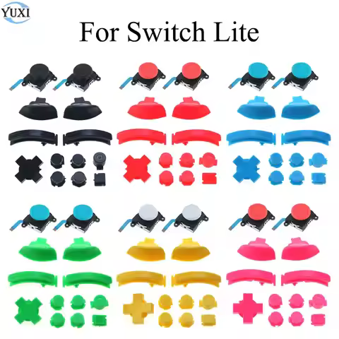 YuXi 3D Analog Joystick Thumb Stick for Nintend Switch NS Lite Joycon Controller Z R ZL ZR ABXY D-Pa