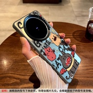 Realme True Me GT7 pro Mobile Phone Holder Cartoon Dog Burst Silcone Creative Protection Bracket Ful