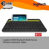 LOGITECH BLUETOOTH MULTI DEVICE KEYBOARD K480 - WHITE/BLACK