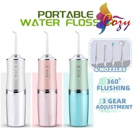 Portable Water Flosser Powerful Dental Floss Teeth Water Jet Nozzle Multifunctional Oral Irrigator F