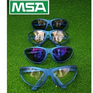 MSA Cool Blooz Safety Glasses Clear A/F , Tinted & Smoke