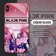 Tempered Glass case For Apple iphone X XR XS MAX Korean Star Mobile Phone case Blackpink Casing hp C