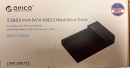Orico 2.5&amp;3.5 Inch SATA USB3.0 Hard Drive Dock硬盤底座 連 1TB WD hard disk HDD