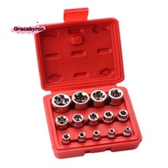 14Piece E-TORX Socket Set Premium Female Torx Socket Set Star Socket Set