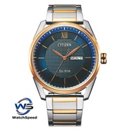 Citizen Eco Drive AW0086-85L Two-Tone Stainless Steel Band Men's Watch