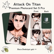 ATTACK ON PHOTOCARD ANIME EDITIONTITAN Attack on Titan Photocard/