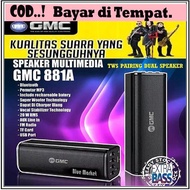 Speaker Bluetooth MiNi GMC 881A Speaker Portable USB Memory GMC 881A