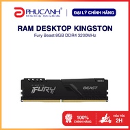 Kingston Fury Beast 8GB DDR4 3200MHz Internal Memory - Genuine Product,