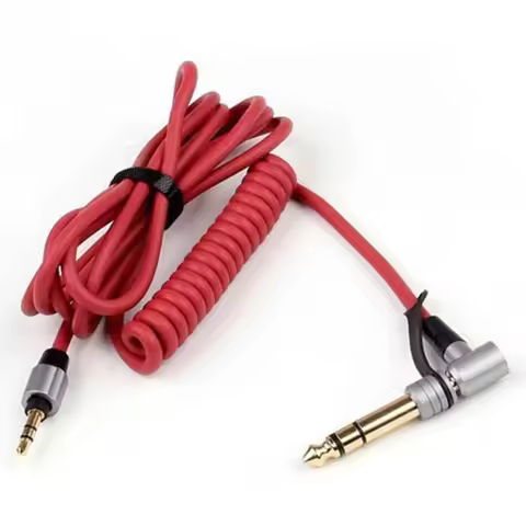 Suitable for Beats by dr.dre Pro Detox headphone cable 3.5mm interface spring extension cable with 6
