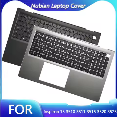 New For Inspiron 15 3510 3511 3515 3520 3525 Laptop Palm Pad Keyboard/Host Cover Keyboard