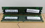 Ram PC DDR2 Samsung 512 mb bus 800 (8ชิป) (มือสอง)