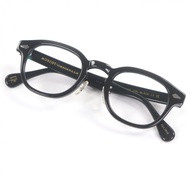 【5積分】成色極佳 □ MOSCOT LEMTOSH 惠靈頓框眼鏡，黑色，46□24-145，含近視鏡片，含眼鏡​​盒及鏡盒，男士款