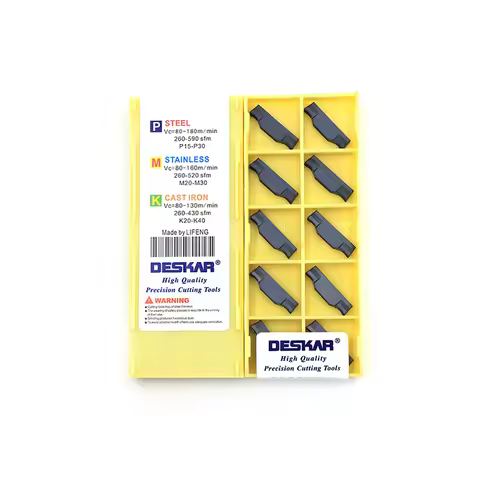Deskar Original TDT TDT200 TDT300 TDT400 LF6018 Grooving Cut Off Blade Turning Tools Insert