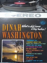 LPBOX 31 : DINAH WASHINGTON : What a diff rence a day makes : แผ่นเสียง vinyl Lp 33 rpm สภาพดีมากได