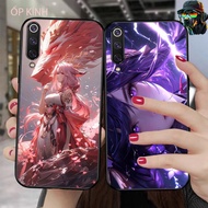 Xiaomi mi 9 glass phone case with beautiful anime gamer image