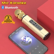 K6 Wireless Bluetooth Karaoke Player Smule Microphone Speaker KTV Effect USB Player