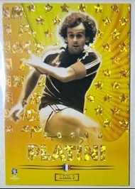 Michel Platini gold legend 柏天尼 美洲杯特別盒 金卡 topps finest chrome panini