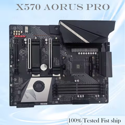 For Gigabyte X570 AORUS PRO Motherboard 64GB Socket AM4 DDR4 ATX Mainboard 100% Tested Fast Ship