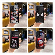 Oppo reno4 case, Oppo reno5 case, cute black mobile phone case Z57O