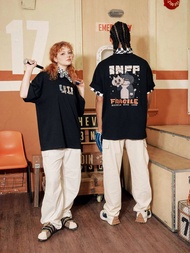 Lazyalien [Mbti Type 16 Personality] T-Shirt Cotton Short Sleeve American High Street Summer Unisex 