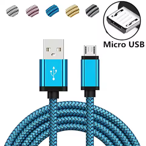 2M 3M Long Micro USB Cable for Samsung Galaxy E7 E5 A7 A5 A3 J7 J5 2015/2016 Fast Charger Cables for