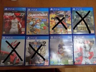 PS4 Games 2k fifa 龍珠 海賊無雙 overcooked